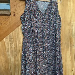 Bright Old Navy Floral Dress
